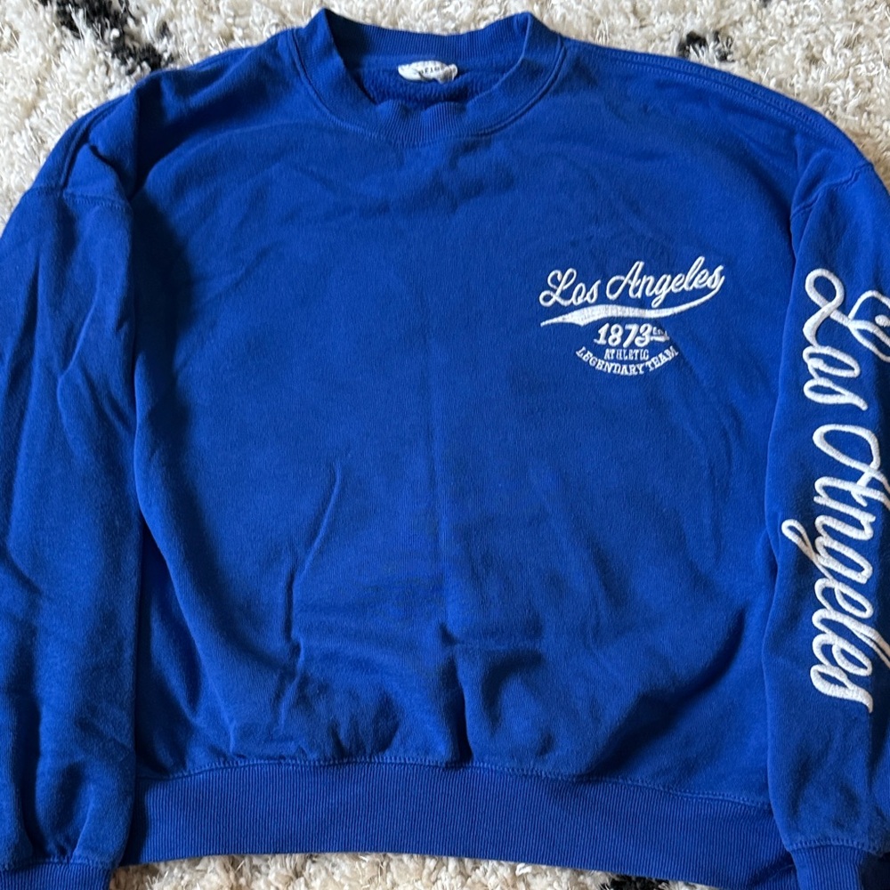 Reflex Royal Blue Los Angeles Crewneck Sweater